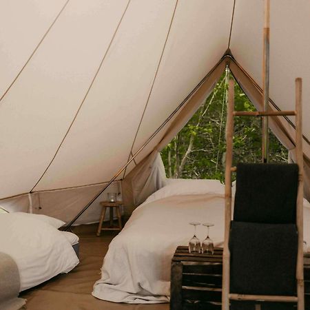 גרבסטאד Falkeroed - Lyxig Glamping I Naturreservat Ink Frukost מראה חיצוני תמונה
