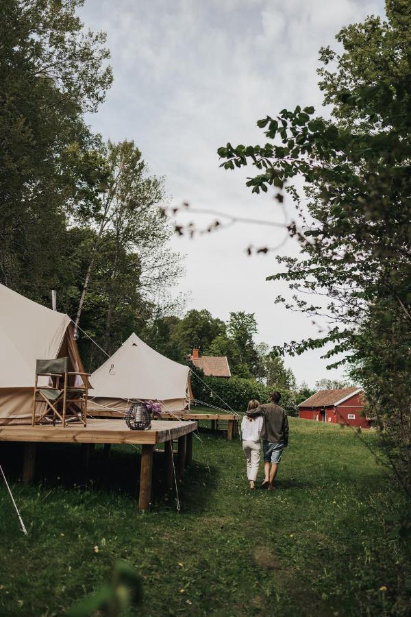 גרבסטאד Falkeroed - Lyxig Glamping I Naturreservat Ink Frukost מראה חיצוני תמונה