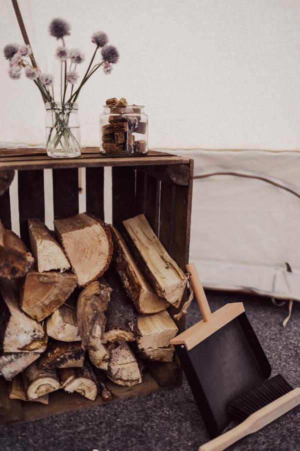 גרבסטאד Falkeroed - Lyxig Glamping I Naturreservat Ink Frukost מראה חיצוני תמונה