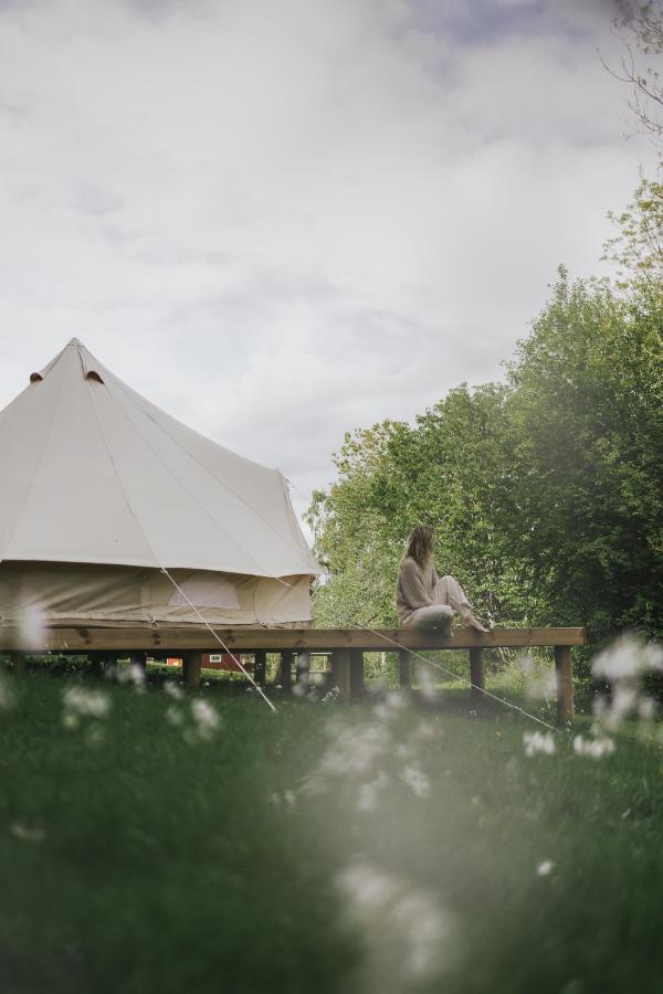 גרבסטאד Falkeroed - Lyxig Glamping I Naturreservat Ink Frukost מראה חיצוני תמונה