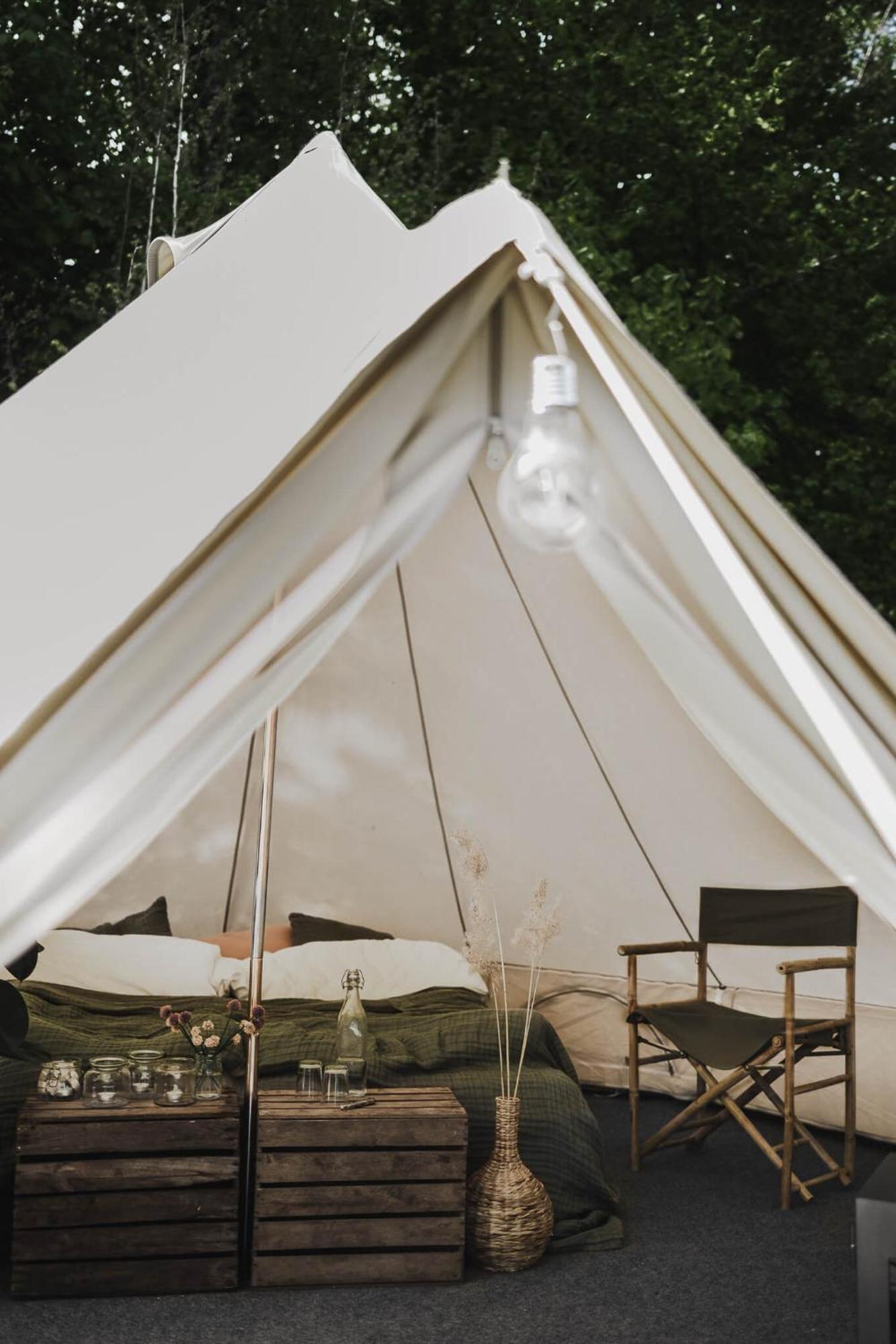 גרבסטאד Falkeroed - Lyxig Glamping I Naturreservat Ink Frukost מראה חיצוני תמונה