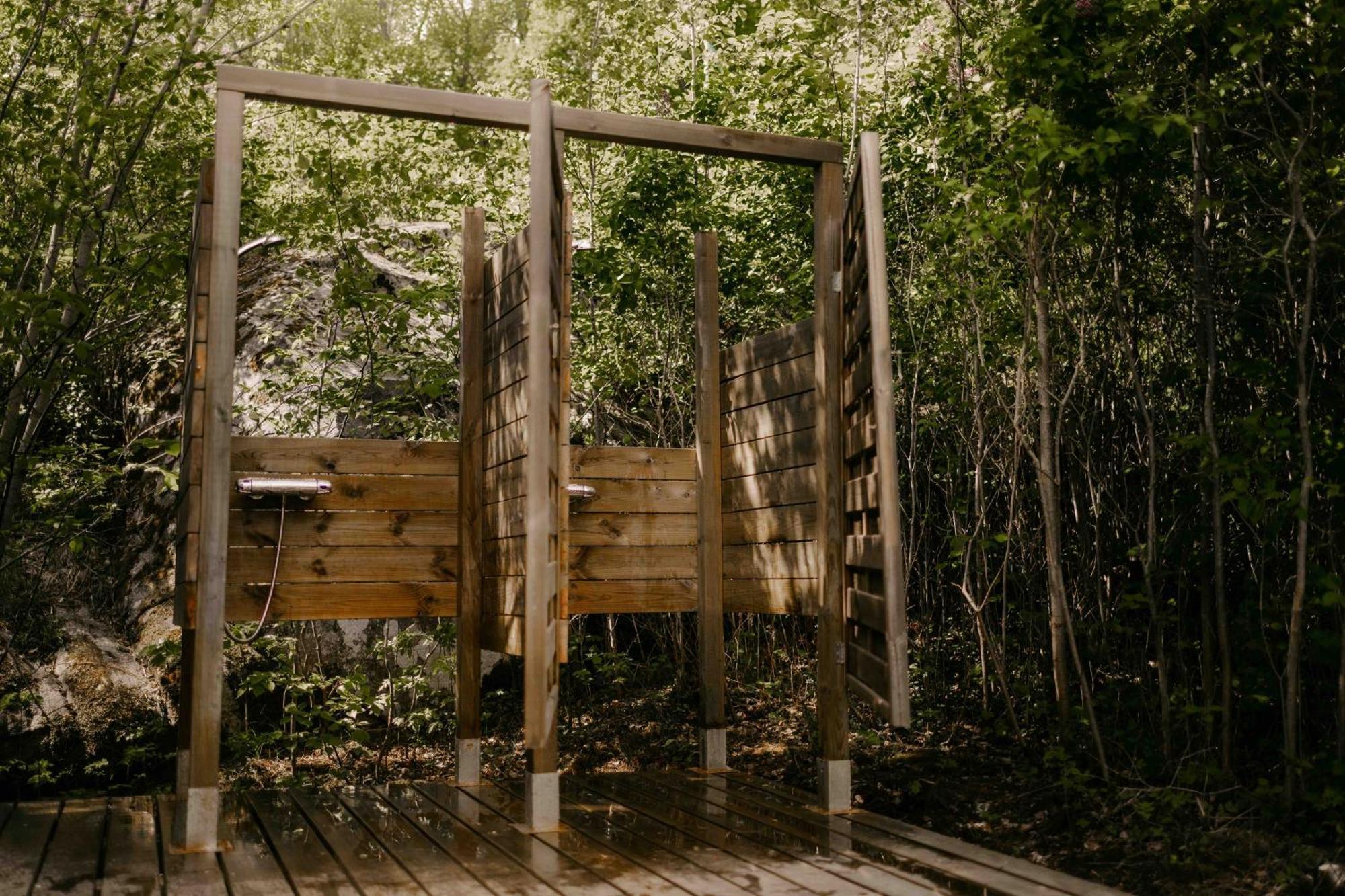 גרבסטאד Falkeroed - Lyxig Glamping I Naturreservat Ink Frukost מראה חיצוני תמונה